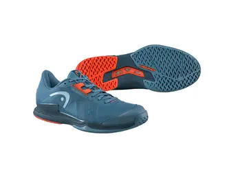 Head Sprint Pro 3.5 Men's Tennis Shoe (Blue/Orange)