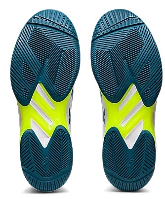 Asics Solution Speed FF 2 Men's Tennis Shoe (White/Teal)