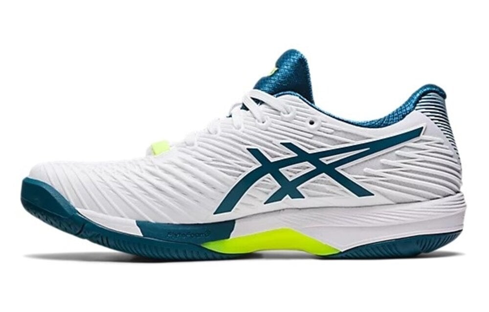 Asics Solution Speed FF 2 Men's Tennis Shoe (White/Teal