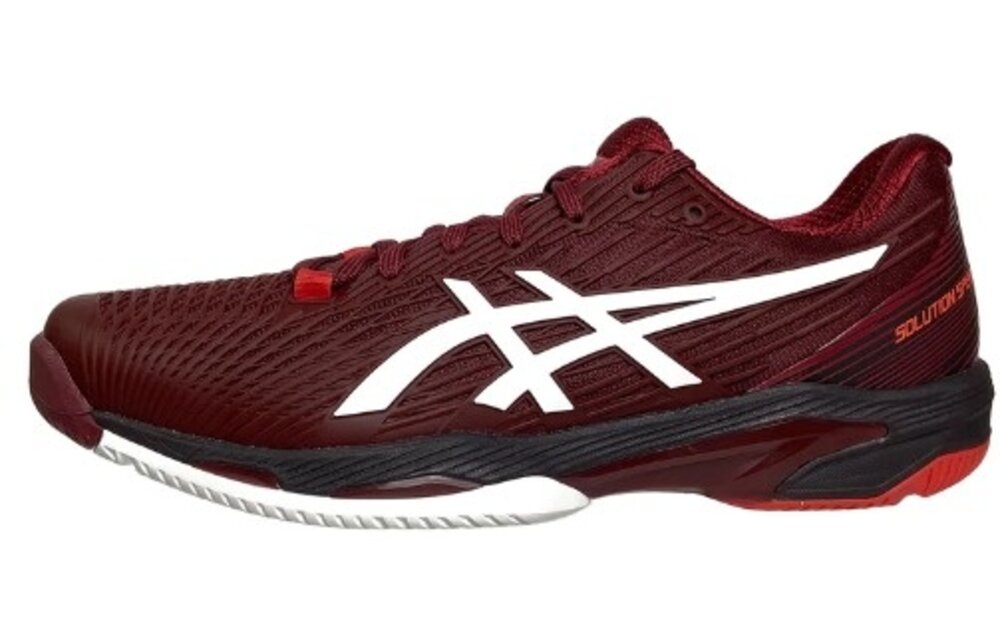 Asics Solution Speed FF 2 Men s Tennis Shoe Red White