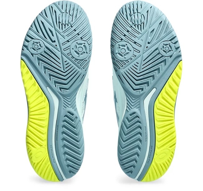 Asics Gel Resolution 9 WIDE Women's Tennis Shoe (Soothing Sea/Gris Blue)