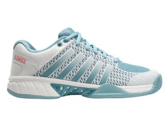 K-Swiss Express Light Women's Pickleball Shoe (Blanc/Nile/Desert)