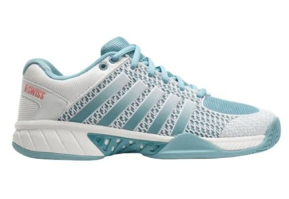 K-Swiss Express Light Women's Pickleball Shoe (Blanc/Nile/Desert)
