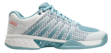 K-Swiss Express Light Women's Pickleball Shoe (Blanc/Nile/Desert)