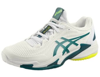 Asics Court FF 3 Men's Tennis Shoe (White/Blue)