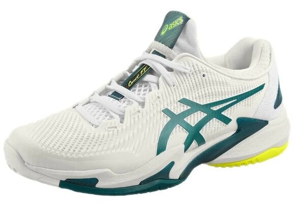 Asics Court FF 3 Men's Tennis Shoe (White/Blue)