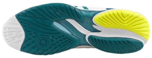 Asics Court FF 3 Men's Tennis Shoe (White/Blue)