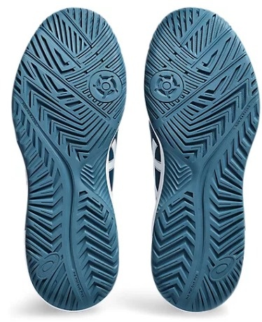 Asics Gel Dedicate 8 Men's Tennis Shoe WIDE (Restful Teal/White)