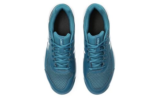 Asics Gel Dedicate 8 Men's Tennis Shoe WIDE (Restful Teal/White)