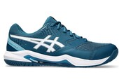 Asics Gel Dedicate 8 Men's Tennis Shoe WIDE (Restful Teal/White)