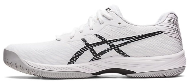 Asics Gel Game 9 Men's Tennis Shoe (White/Black)