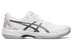Asics Gel Game 9 Men's Tennis Shoe (White/Black)