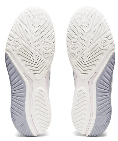 Asics Gel Resolution 9 Women's Tennis Shoe (White/Pure Silver)