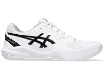 Asics Gel Dedicate 8 Men's Tennis Shoe (White/Black)
