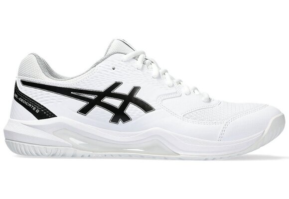 Asics Gel Dedicate 8 Men's Tennis Shoe (White/Black)
