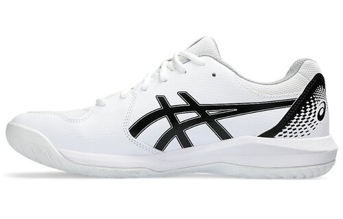 Asics Gel Dedicate 8 Men's Tennis Shoe (White/Black)