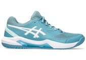 Asics Gel Dedicate 8 Women's Tennis Shoe (Gris Blue/White)
