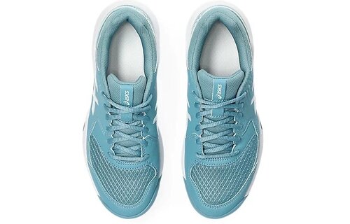 Asics Gel Dedicate 8 Women's Tennis Shoe (Gris Blue/White)