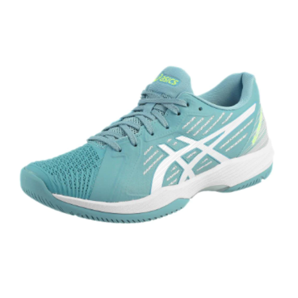 Asics Solution Swift FF Women's Tennis Shoe (Gris Blue/White