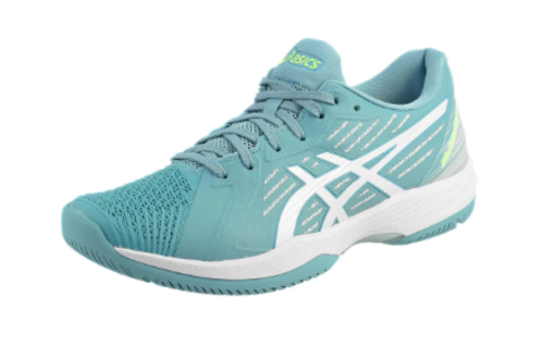 Asics Solution Swift FF Women's Tennis Shoe (Gris Blue/White)