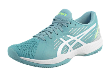 Asics Solution Swift FF Women's Tennis Shoe (Gris Blue/White)