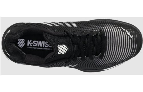 K-Swiss Hypercourt Express 2 Men's Tennis Shoe (Black/White/Hirise)