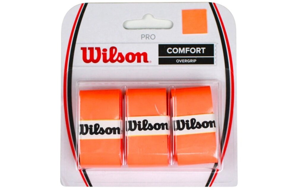 Wilson Pro Overgrip x3 (Orange) 