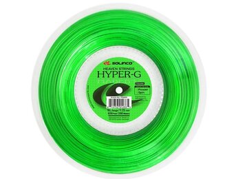 Solinco Hyper-G 16L/1.25 Tennis String Reel (Green)