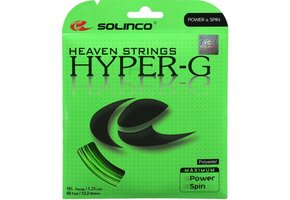 Solinco Hyper-G 16L/1.25 Tennis String (Green)
