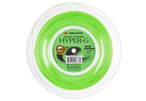 Solinco Hyper-G Soft 16L/1.25 Tennis String Reel (Green)