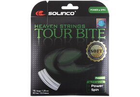 Solinco Tour Bite Soft 16L/1.25 Tennis String (Silver)