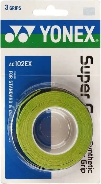 Yonex Super Grap Overgrip 3 Pack (Citrus Green)
