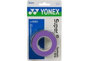 Yonex Super Grap Overgrip 3 Pack (Purple)