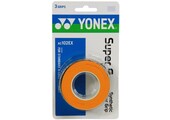 Yonex Super Grap Overgrip 3 Pack (Orange)