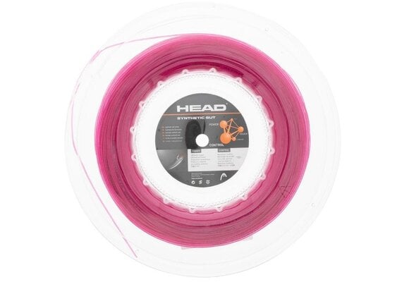 Head Synthetic Gut 16/1.30 Tennis String Reel (Pink) 
