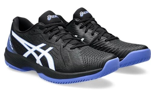 Asics Solution Swift FF Men's Tennis Shoe (Black/Sapphire)