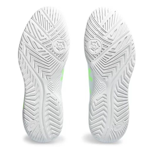Asics Gel Dedicate 8 Men's Pickleball Shoe (White/Lime)