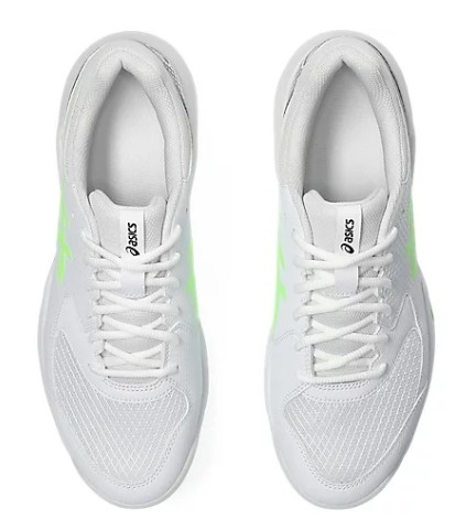 Asics Gel Dedicate 8 Men's Pickleball Shoe (White/Lime)