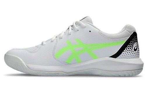 Asics Gel Dedicate 8 Men's Pickleball Shoe (White/Lime)