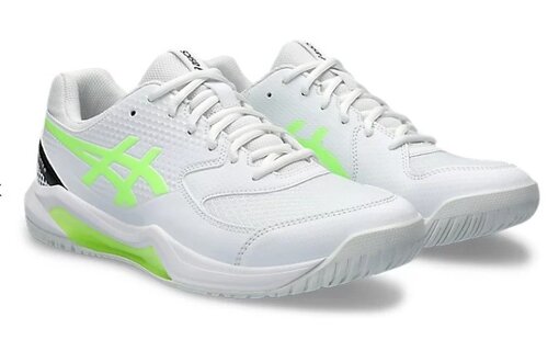 Asics Gel Dedicate 8 Men's Pickleball Shoe (White/Lime)