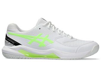 Asics Gel Dedicate 8 Men's Pickleball Shoe (White/Lime)