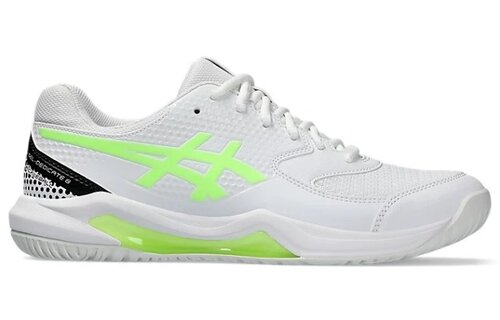 Asics Gel Dedicate 8 Men's Pickleball Shoe (White/Lime)