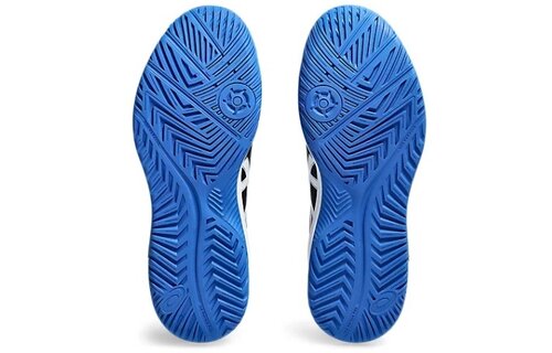 Asics Gel Dedicate 8 WIDE Men's Tennis Shoe (Black/Blue)