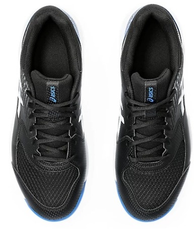 Asics Gel Dedicate 8 WIDE Men's Tennis Shoe (Black/Blue)