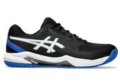 Asics Gel Dedicate 8 WIDE Men's Tennis Shoe (Black/Blue)