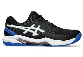 Asics Gel Dedicate 8 WIDE Men's Tennis Shoe (Black/Blue)