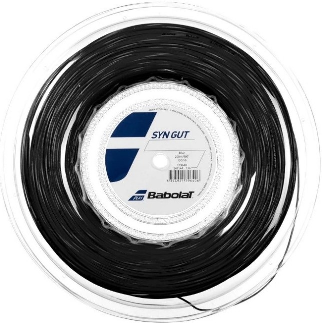 Babolat Syn Gut - 125/17 String Reel (Black)