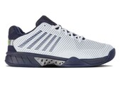 K-Swiss Hypercourt Express 2 Men's Tennis Shoe (White/Peacoat/Silver)