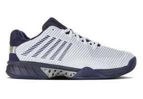K-Swiss Hypercourt Express 2 Men's Tennis Shoe (White/Peacoat/Silver)