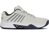 K-Swiss Hypercourt Express 2 Men's Tennis Shoe WIDE (Gray/White/Peacoat)